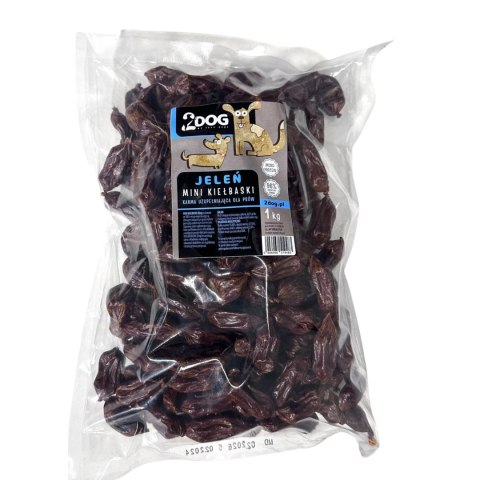 2Dog Mini Kiełbaski JELEŃ 1 Kg 2Dog Mini Kiełbaski JELEŃ 1 Kg
