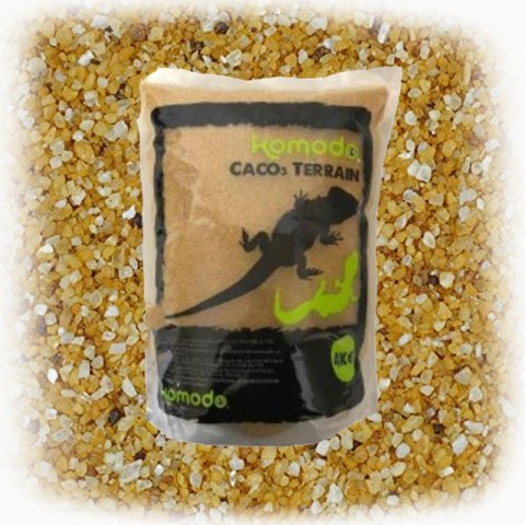 Komodo CaCo3 Sand Caramel - jadalny piasek dla gadów Komodo CaCo3 Sand Caramel - jadalny piasek dla gadów