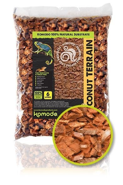 Komodo Coconut Terrain - podłoże kokosowe 6l Komodo Coconut Terrain - podłoże kokosowe 6l
