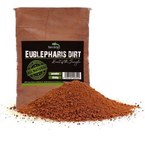 Terrario Eublepharis Dirt 1 kg - podłoże dla gekona lamparciego Terrario Eublepharis Dirt 1 kg - podłoże dla gekona lamparciego