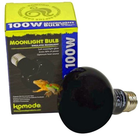 Komodo Moonlight 50W - nocna żarówka grzewcza Komodo Moonlight 50W - nocna żarówka grzewcza