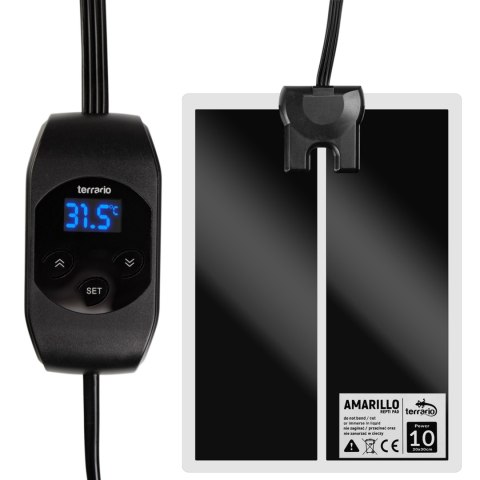 Terrario Amarillo 10W - mata grzewcza z termostatem LCD Terrario Amarillo 10W - mata grzewcza z termostatem LCD