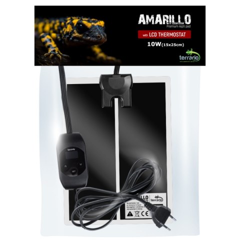 Terrario Amarillo 10W - mata grzewcza z termostatem LCD Terrario Amarillo 10W - mata grzewcza z termostatem LCD