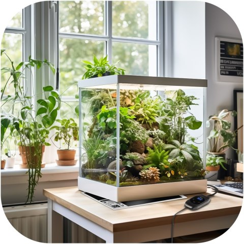 Terrario Amarillo 10W - mata grzewcza z termostatem LCD Terrario Amarillo 10W - mata grzewcza z termostatem LCD