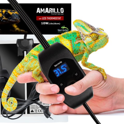 Terrario Amarillo 10W - mata grzewcza z termostatem LCD Terrario Amarillo 10W - mata grzewcza z termostatem LCD