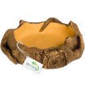 Terrario Rustic Wood Bowl - Miska do Terrarium 12x12x3,5 cm