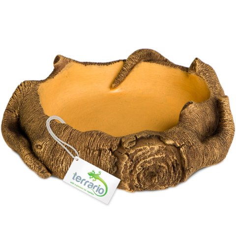 Terrario Rustic Wood Bowl - Miska do Terrarium 12x12x3,5 cm
