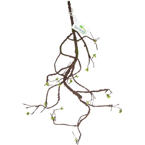 Terrario - Sztuczna Gałąź Dekoracyjna z Pędami do Terrarium - 100 cm Terrario - Sztuczna Gałąź Dekoracyjna z Pędami do Terrarium - 100 cm