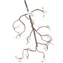 Terrario - Sztuczna Gałąź Dekoracyjna z Pędami do Terrarium - 100 cm