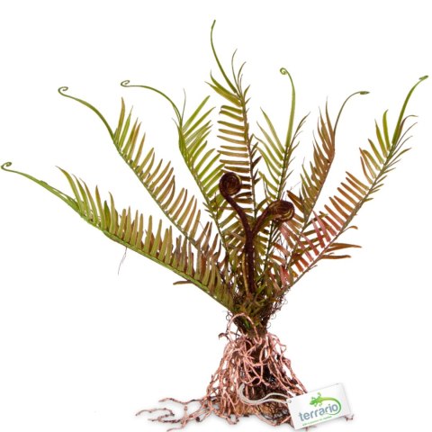 Terrario - Sztuczna roślina do terrarium - Paproć 40x14x41 cm Terrario - Sztuczna roślina do terrarium - Paproć 40x14x41 cm