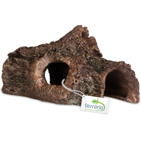 Terrario Wood Cave M - kryjówka do terrarium 18x11x10cm Terrario Wood Cave M - kryjówka do terrarium 18x11x10cm
