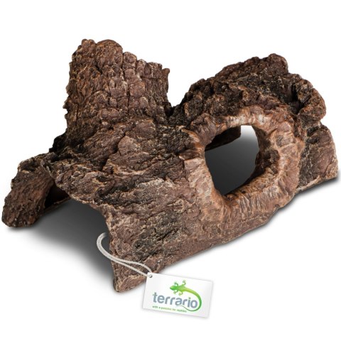 Terrario Wood Cave M - kryjówka do terrarium 18x11x10cm Terrario Wood Cave M - kryjówka do terrarium 18x11x10cm