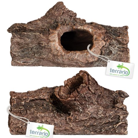 Terrario Wood Cave M - kryjówka do terrarium 18x11x10cm Terrario Wood Cave M - kryjówka do terrarium 18x11x10cm