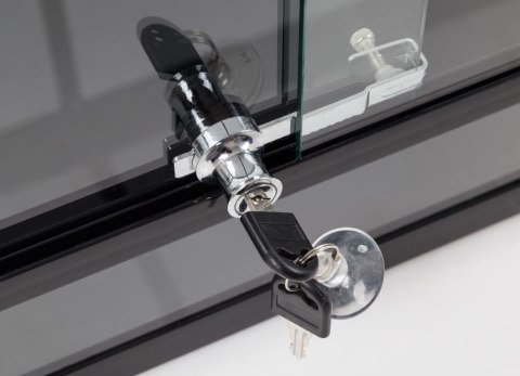 Komodo Terrarium Lock - zamek do drzwi przesuwanych 12cm Komodo Terrarium Lock - zamek do drzwi przesuwanych 12cm