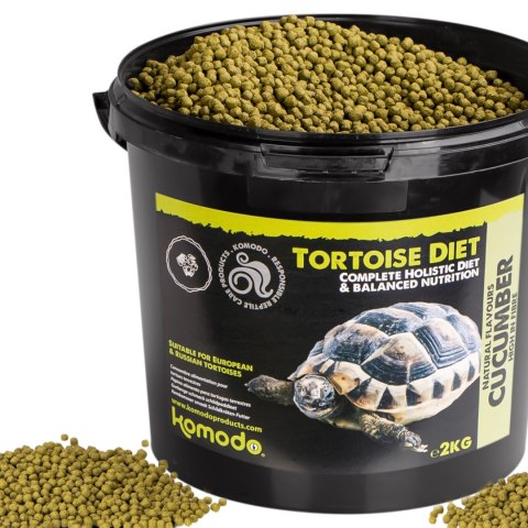 Komodo Tortoise Diet Cucumber 2kg - pokarm dla żółwi Komodo Tortoise Diet Cucumber 2kg - pokarm dla żółwi