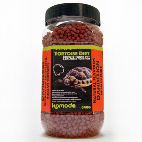 Komodo Tortoise Diet Dandelion 340g - pokarm dla żółwi Komodo Tortoise Diet Dandelion 340g - pokarm dla żółwi
