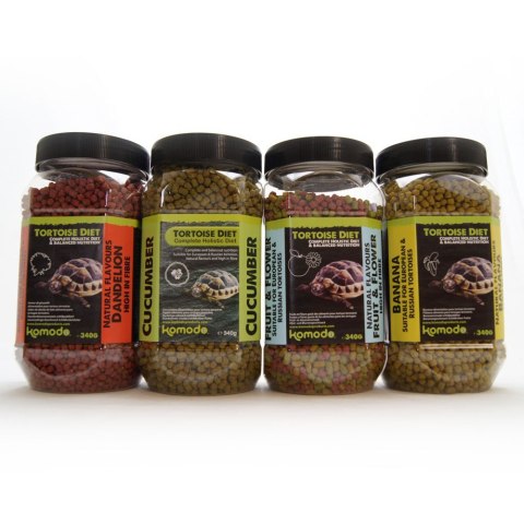 Komodo Tortoise Diet Dandelion 340g - pokarm dla żółwi Komodo Tortoise Diet Dandelion 340g - pokarm dla żółwi