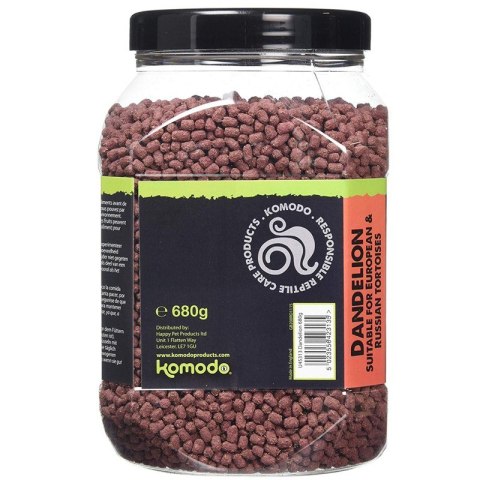 Komodo Tortoise Diet Dandelion 680g - pokarm dla żółwi Komodo Tortoise Diet Dandelion 680g - pokarm dla żółwi
