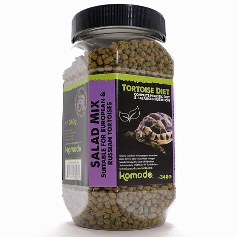 Komodo Tortoise Diet Salad Mix 340g - pokarm dla żółwi Komodo Tortoise Diet Salad Mix 340g - pokarm dla żółwi