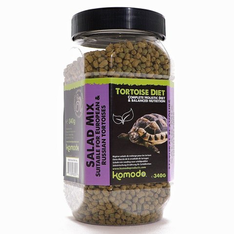 Komodo Tortoise Diet Salad Mix 340g - pokarm dla żółwi Komodo Tortoise Diet Salad Mix 340g - pokarm dla żółwi