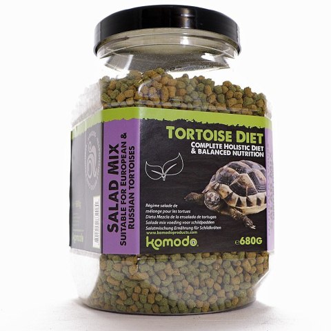 Komodo Tortoise Diet Salad Mix 680g - pokarm dla żółwi Komodo Tortoise Diet Salad Mix 680g - pokarm dla żółwi