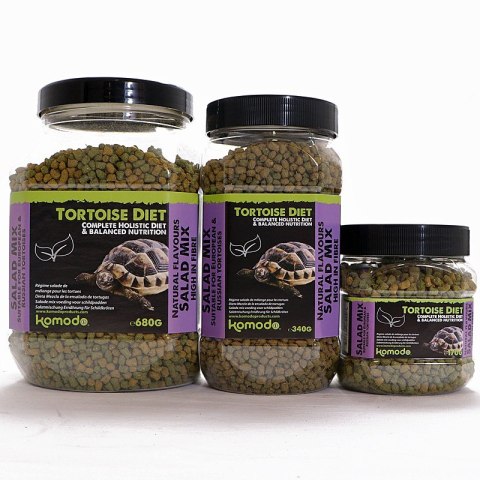 Komodo Tortoise Diet Salad Mix 680g - pokarm dla żółwi Komodo Tortoise Diet Salad Mix 680g - pokarm dla żółwi