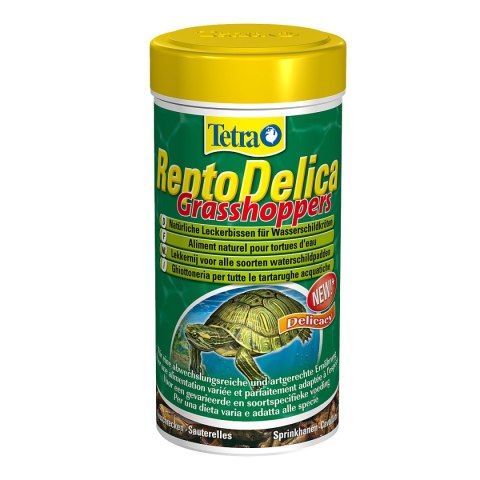 Tetra ReptoDelica Grasshoppers 250ml - przysmak dla żółwia Tetra ReptoDelica Grasshoppers 250ml - przysmak dla żółwia