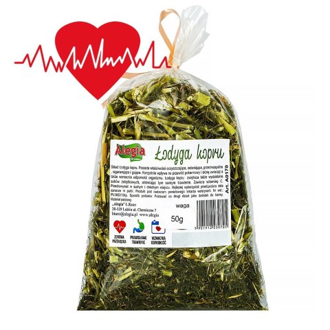 Alegia - koper suszony 50g Alegia - koper suszony 50g