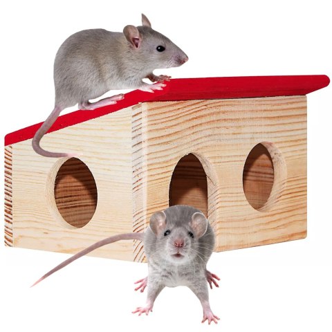 Nature Hamster Home S - domek drewniany dla gryzoni Nature Hamster Home S - domek drewniany dla gryzoni