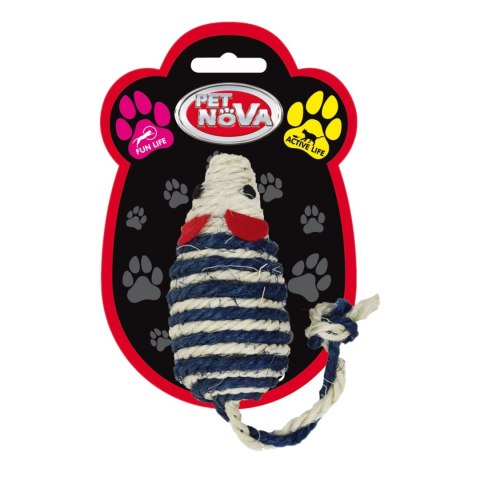 Pet Nova zabawka dla kota - myszka 10x5cm Pet Nova zabawka dla kota - myszka 10x5cm