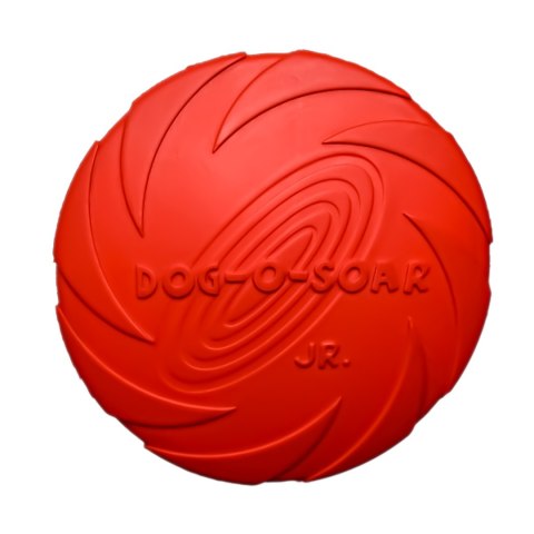 Pet Nova zabawka - dysk gumowy frisbee czerwony 15cm Pet Nova zabawka - dysk gumowy frisbee czerwony 15cm