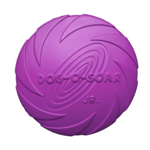 Pet Nova zabawka - dysk gumowy frisbee fioletowy 22cm Pet Nova zabawka - dysk gumowy frisbee fioletowy 22cm