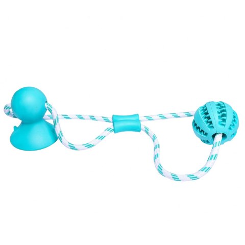 Pet Nova zabawka - piłka dental z przyssawką miętowa 7cm Pet Nova zabawka - piłka dental z przyssawką miętowa 7cm