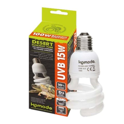 Komodo Forest Desert Bulb 26W - żarówka UVB 10.0 Komodo Forest Desert Bulb 26W - żarówka UVB 10.0