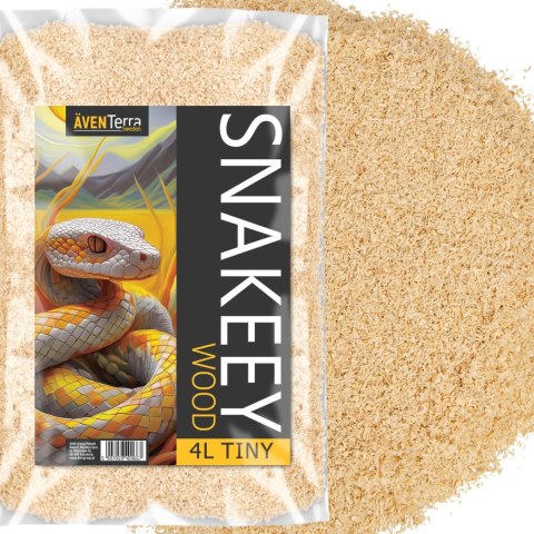 Aventerra Sweden SNAKEEY Wood Tiny 4l - podłoże dla węży i gryzoni Aventerra Sweden SNAKEEY Wood Tiny 4l - podłoże dla węży i gryzoni