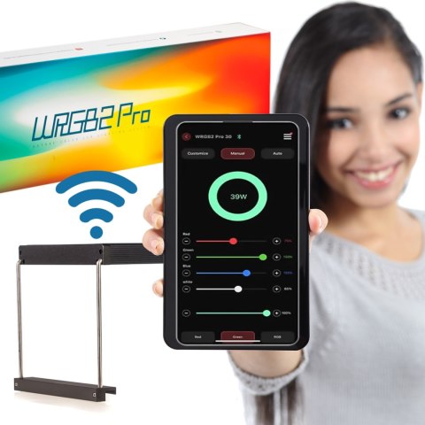 Chihiros WRGB II 120 PRO - lampa LED Bluetooth 120 - 140 cm Chihiros WRGB II 120 PRO - lampa LED Bluetooth 120 - 140 cm