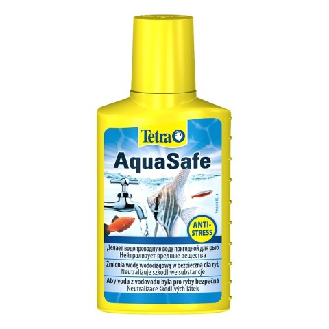 Tetra AquaSafe 100ml - uzdatniacz wody Tetra AquaSafe 100ml - uzdatniacz wody