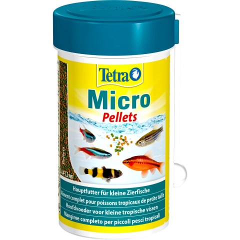Tetra Micro Sticks 100ml - mały pokarm w pałeczkach Tetra Micro Sticks 100ml - mały pokarm w pałeczkach