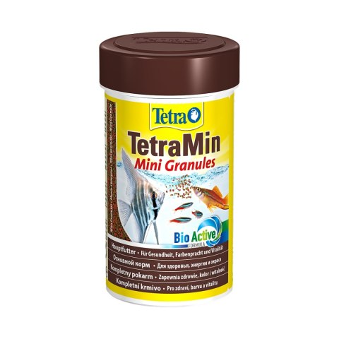 Tetra Min Mini Granules 100 ml - pokarm granulowany dla ryb Tetra Min Mini Granules 100 ml - pokarm granulowany dla ryb