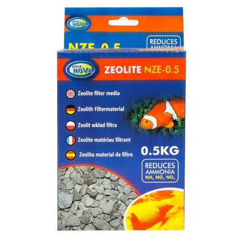 Aqua Nova Zeolite NZE-0.5 - zeolit wkład filtra 0,5kg Aqua Nova Zeolite NZE-0.5 - zeolit wkład filtra 0,5kg