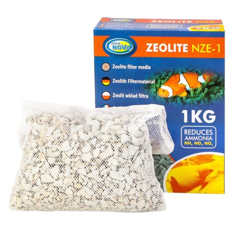 Aqua Nova Zeolite NZE-1 - zeolit wkład filtra 1kg Aqua Nova Zeolite NZE-1 - zeolit wkład filtra 1kg