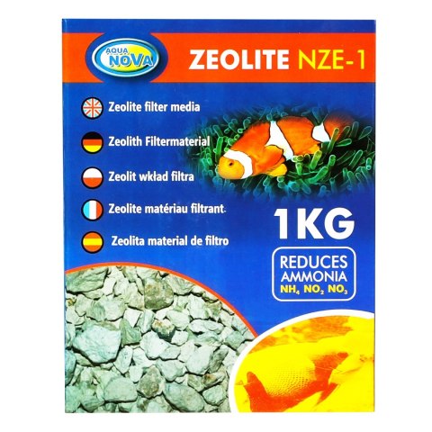 Aqua Nova Zeolite NZE-1 - zeolit wkład filtra 1kg Aqua Nova Zeolite NZE-1 - zeolit wkład filtra 1kg