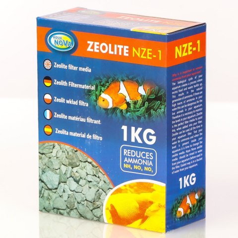 Aqua Nova Zeolite NZE-1 - zeolit wkład filtra 1kg Aqua Nova Zeolite NZE-1 - zeolit wkład filtra 1kg