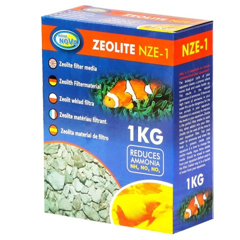 Aqua Nova Zeolite NZE-1 - zeolit wkład filtra 1kg Aqua Nova Zeolite NZE-1 - zeolit wkład filtra 1kg