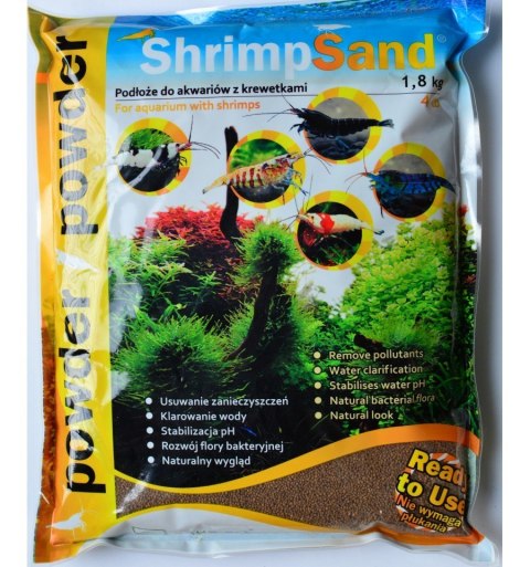 Aqua-art Shrimp Sand 4kg - brązowe podłoże do krewetkarium Aqua-art Shrimp Sand 4kg - brązowe podłoże do krewetkarium