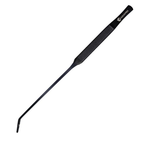 Aquapro - pęseta zagięta czarna 25cm Aquapro - pęseta zagięta czarna 25cm