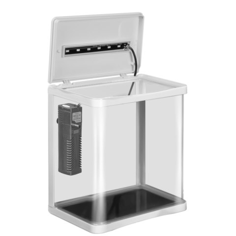 Kruger Meier Arona Aquarium 3l - akwarium zestaw biały Kruger Meier Arona Aquarium 3l - akwarium zestaw biały