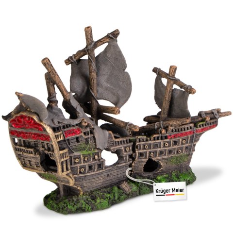 Kruger Meier Pirate Ship - Statek do Akwarium 25x6x16 cm Kruger Meier Pirate Ship - Statek do Akwarium 25x6x16 cm
