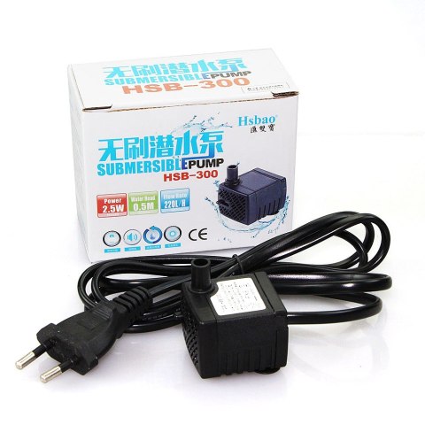 Hsbao HSB-300 - pompa 220l/h Hsbao HSB-300 - pompa 220l/h
