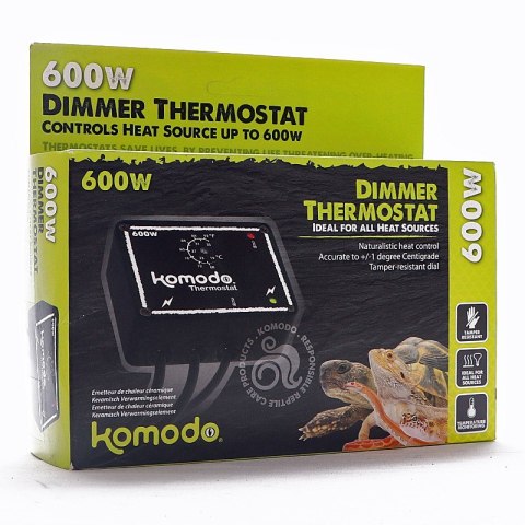 Komodo Dimmer Thermostat 600W - termostat opornikowy Komodo Dimmer Thermostat 600W - termostat opornikowy